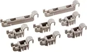 [Bosch] Dishwasher Lower Rack Flip Tynes Plastic Bearing Clips Kit