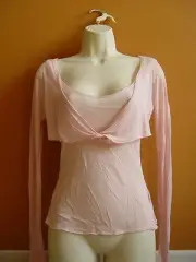 100% AUTHENTIC DAVID BITTON BUFFALO WOMEN'S TOP SIZE M (MUST SEE)