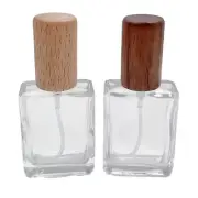 Clear Glass Atomizer Bottles Empty Refillable Bottle for Perfumes Cosmetic