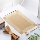 Rectangle Dining Table Place Mats Anti Slip Table Mat Creative Placemats Hotel