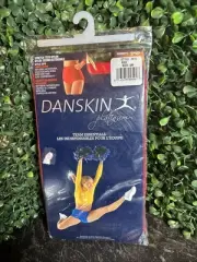 Danskin Platinum Style 2910 Red Size Small Cheer Trunk Size 4-6 New