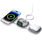3 in 1 Foldable Wireless Charger Fast Charging For iPhone Apple Watch Airpods