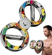 Mxshc Forearm Strengthener - Adjustable Arm Strengthener,Multifunctional Muscle Burner Machine, Portable Gym Accessories for Home Office Gym