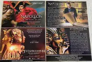 Napoleon In The Name Of Art Promotional Flyer Only *NOT A DVD* Jeremy Irons