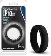 Performance Silicone Go Pro Cock Ring, Black