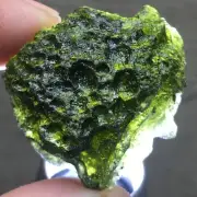 75.10Ct Genuine MOLDAVITE Czech Republic Certificate of Authenticity