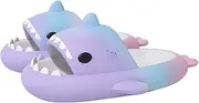 [XPKWS] Shark Slides for Women and Men Unisex Cloud Slippers Adult Novelty Beach Sandals with Thick Sole