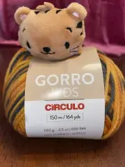 Knitting Kit Circulo Gorro Kids Hat Kit Tiger Chris