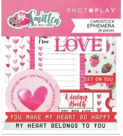 Smitten Ephemera Cardstock Die-Cuts-26/Pkg