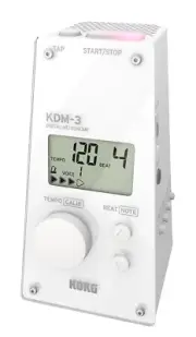 KORG KDM-3-WH DIGITAL METRONOME White New