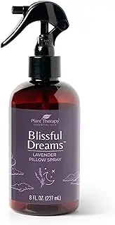 Plant Therapy All Natural Blissful Dreams Lavender Pillow and Linen Spray, Powered by Essential Oils, Aromatherapy Spray, 8 oz