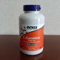 在飛比找Yahoo!奇摩拍賣優惠-💪Now Foods L- Carnitine L 肉鹼錠 