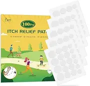 Itch Relief Patch 100pcs Anti Itch Stickers Nature Formula Hydrocolloid Fast Bite Itch Relief Chemical-Free& Safe for Kids Reduces Swelling Prevents Scratching Minimize Dark Marks Available in 3 Sizes