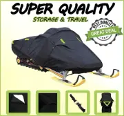 Black Snowmobile Cover fits Models: Ski Doo GSX LE ACE 900 2014 2015