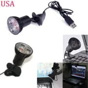 USB 3 LED Clamping Clip Laptop Light Lamp for Desktop Notebook PC Tablet Reading