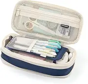 Large Capacity School Pencil Case Stationery Zipper Pocket Office Storage Multilayer Storage Pocket