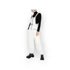 Bogner Lory -D belted quilted ripstop ski saloppes in off White New