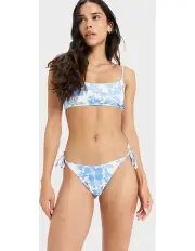 [Roxy] Artsy Cheeky Bikini Bottom in Egret Floral