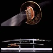 Japanese Katana 1095 Carbon Steel Samurai Sword Battle Ready Full Tang Sharp.