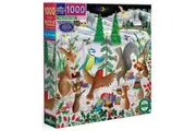 eeBoo: The Little Tree - Square Puzzle (1000pc Jigsaw)