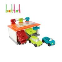 在飛比找蝦皮商城精選優惠-Battat 藍綠紅車庫 玩具 車 模型