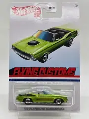 2021 Hot Wheels Flying Customs Green '70 Plymouth Barracuda Target Release