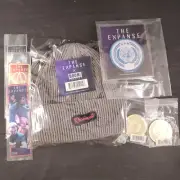 Expanse Kickstarter Exclusives Challenge Coin x2 Bookmark Patches Dragon's Tooth