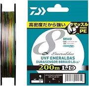 DAIWA PE Line UVF Emerald Dura Sensor x 8LD+Si2 0.4-0.8 (200 m) 5 Colors