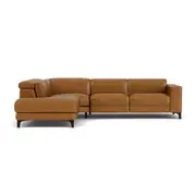 Cameo 5.5 seat left facing corner terminal with electric recliner, electric headrest & adjustable headrests