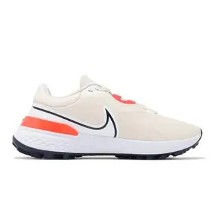 Nike 高爾夫球鞋 Infinity Pro 2 Wide 男鞋 寬楦 米白 紅 透氣 支撐 緩衝 運動鞋 DM8449-041