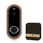 Smart Video Doorbell Wireless Doorbell WiFi Camera IP5 Waterproof 2-Way HD Audio