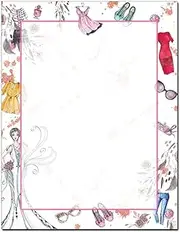 Fashion Show Letterhead Laser & Inkjet Printer Paper (25 Sheets)