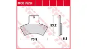 TRW Lucas Brake pads sintered off-road MCB762SI