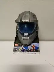 NEW MEGA Construx HALO Micro Action Figure FIESTA (Silver Helmet 62 Pieces.(C1)