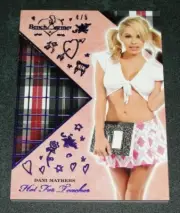 2018 Benchwarmer DANI MATHERS Hot For Teacher #78 Purple Variant/5 Playboy PMOY