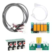 DIY Switching Board 4 Way Selector Amplifier Relay Audio Input Switch Module for