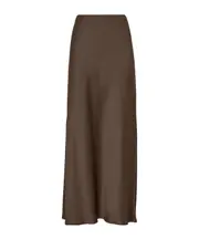 Brunello Cucinelli Bias-Cut Maxi Skirt IT40,IT44,IT42,IT36,IT46 chocolate brown