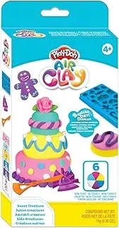 Play Doh Air Clay Sweet Creations, Sensory and Educational Craft Toys for Kids, Ages 4+
