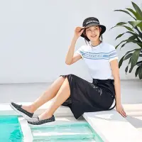 在飛比找Yahoo!奇摩拍賣優惠-100％原廠SKECHERS斯凱奇女鞋夏季新款女子透氣印花洞