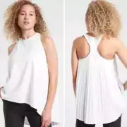Athleta NWT Women's Sojourn Tank Size Medium Color White