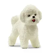 Schleich 1.7'' Bichon Frise Dog Animal Action Figure Kids/Children Toy 3-8y