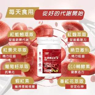 MONACO魔娜歌 蚓激酶 60顆 日本專利(美原恆紅蚯蚓) 紅蚯蚓 ×納豆激酶×Q10
