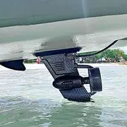 24V Thruster Electric Surfboard, SUP Electric Fin Underwater, Speed ​​up to 3-6 km/h, Wireless Remote Control, Adjustable Speed, It Fits Well On Many Smaller Boats Fin Kit-1