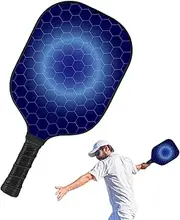 Pickle Balls Paddles,Fiberglass Honeycomb Core Pickle Ball Rackets | Outdoors Sports Equipment with Sports Bag for Adults, Kids