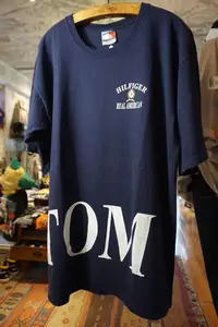 在飛比找Yahoo!奇摩拍賣優惠-Vintage 90s TOMMY HILFIGER 短袖襯