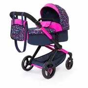 Bayer Xeo Compact Doll Pram - Confetti