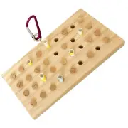Bird Chewing Toy Natural Wooden Hanging Toy Hanging Chew Toy For Parakeet