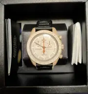 Swatch Omega Moonswatch Jupiter Mission New with box From Japan