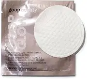 [goop] Beauty 15% Glycolic Acid Overnight Peel | Exfoliating Pads Inspired by a Professional Chemical Peel | 12 pack | Refines, Retexturize, & Brightens for Glowing Skin| Paraben and Silicone Free