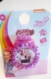 JoJo Siwa Rotating Lights LCD Watch Digital Birthday Gift Girl Stocking Stuffing